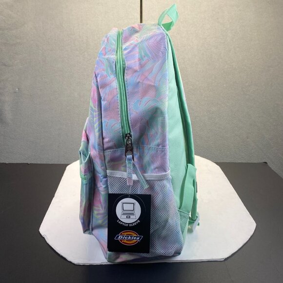 Dickies Student Tropical Backpack (Pastel Tropical)Laptop Sleeve,Ergonomic,NEW - Picture 8 of 16